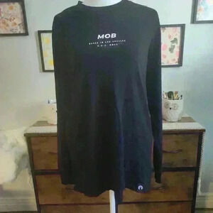 Unisex Mob Squad long sleeve tee shirt size Small #164